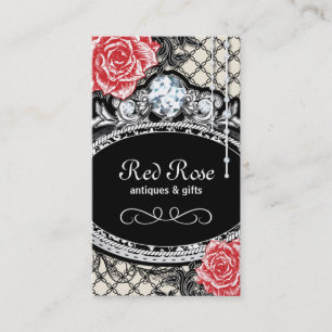 Cartões de visitas antigos da loja