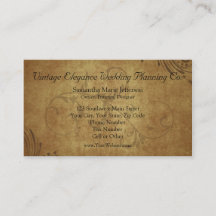 Cartões de visitas antigos do redemoinho de