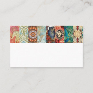 cartões de visitas artísticas