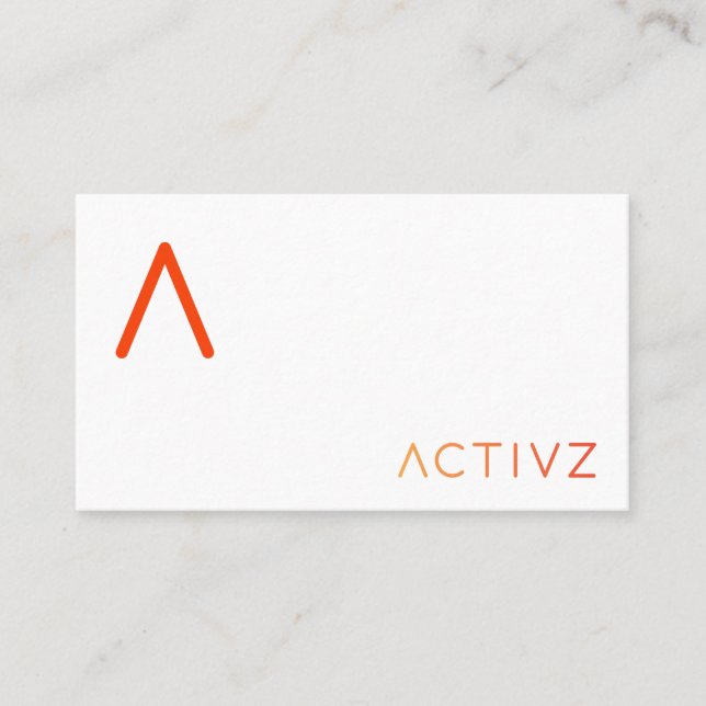 CARTÕES DE VISITAS ATIVZ (Frente)