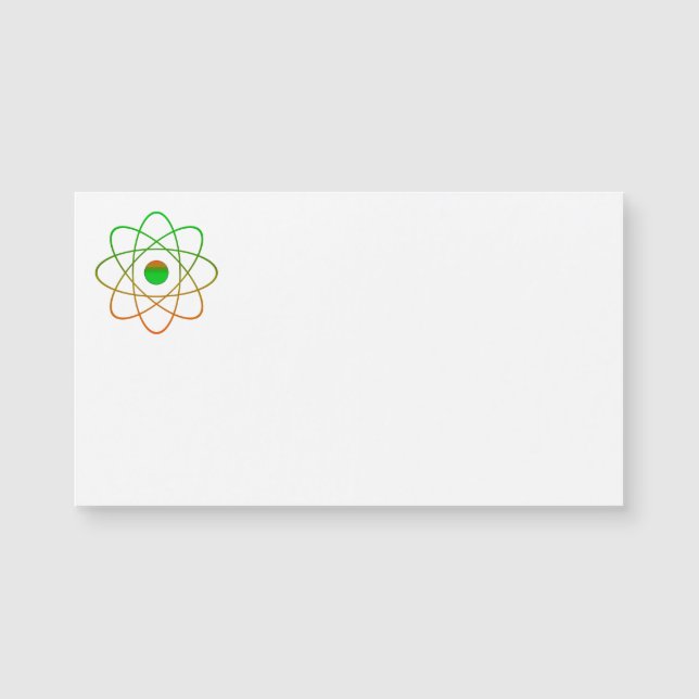 Cartões de visitas Atom (Frente)