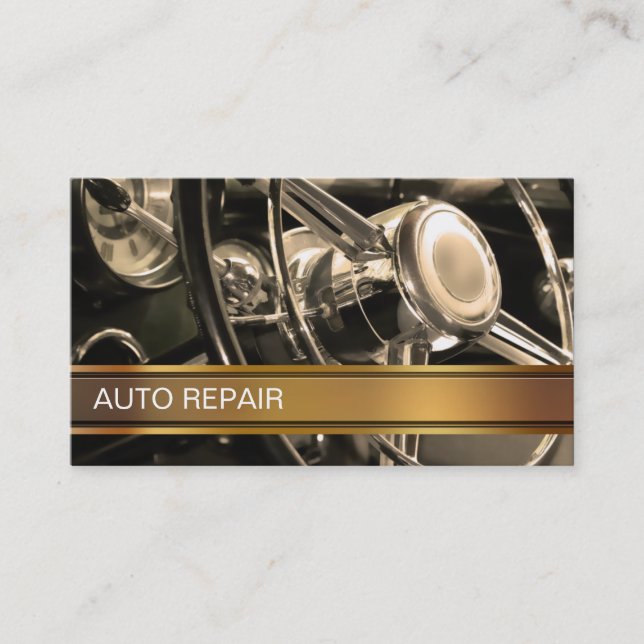 Cartões de visitas automotrizes (Frente)