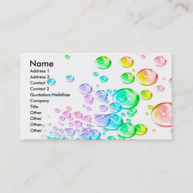 Cartões de visitas automotrizes (Frente)