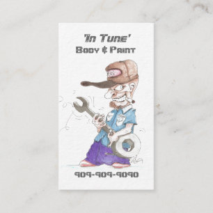 Cartões de visitas automotrizes na pérola