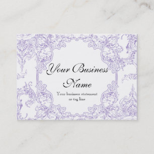 Cartões de visitas - barroco floral do redemoinho