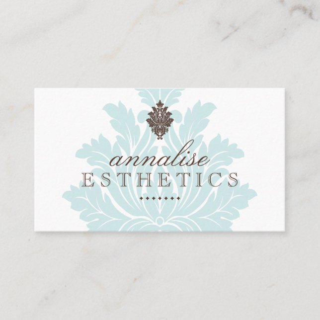 Cartões de visitas bonito do salão de beleza (Frente)