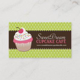 Cartões de visitas bonitos e lunáticos da padaria