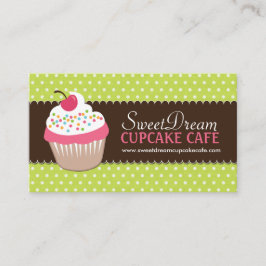 Cartões de visitas bonitos e lunáticos da padaria