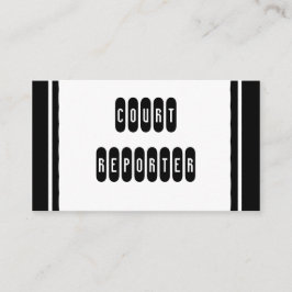 Cartões de visitas brancos pretos feitos sob