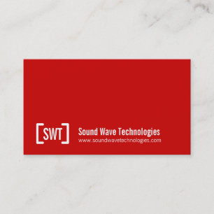 Cartões de visitas brancos vermelhos profissionais