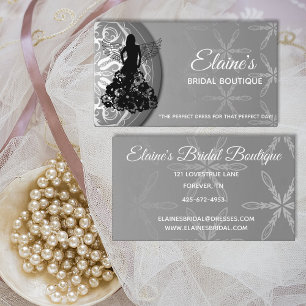 Cartões de visitas Bridal Boutique