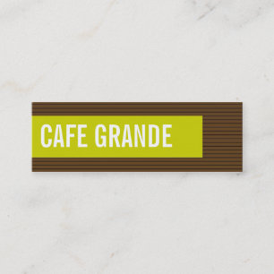 cartões de visitas > café grandioso [chocolate: