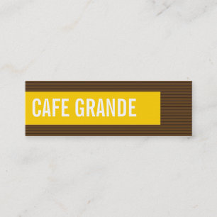 cartões de visitas > café grandioso [chocolate: