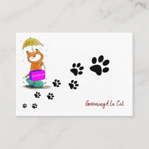 Cartões de visitas, Cartões de visitas de patas pa