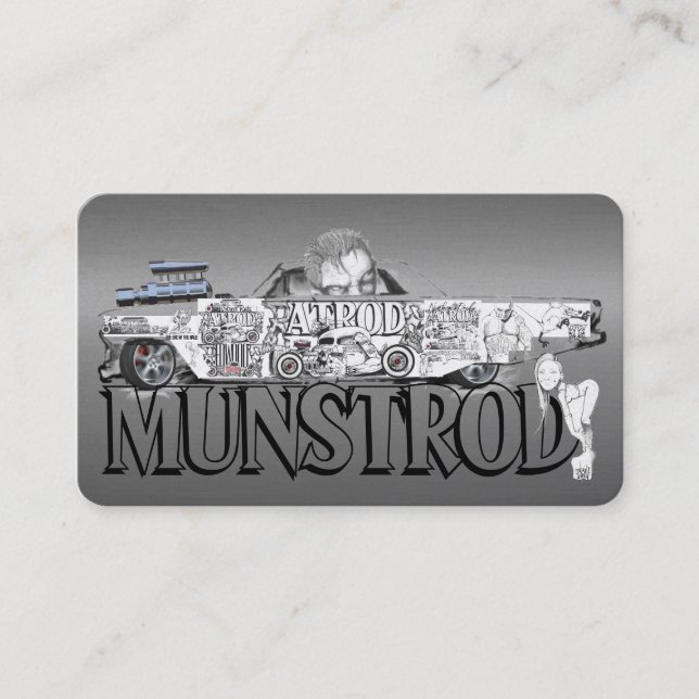 Cartões de visitas Classic Automotive (Frente)