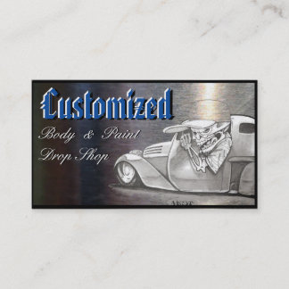Cartões de visitas Classic Platinum Automotive