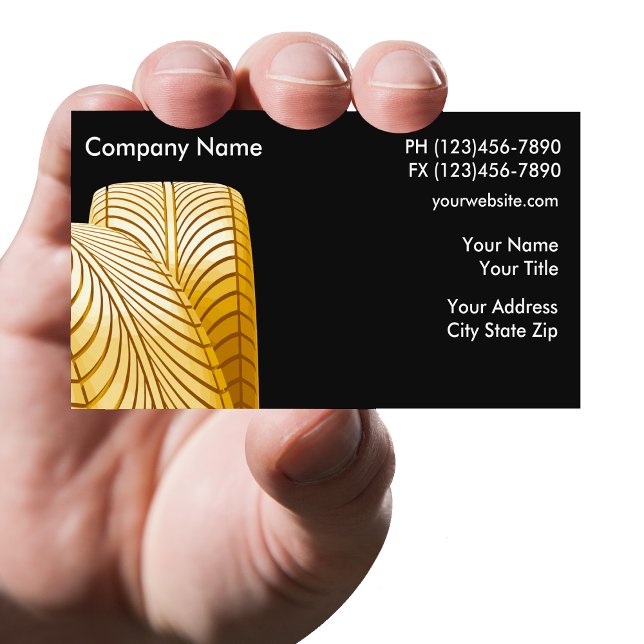 Cartões de visitas Classy Automotive (Criador carregado)