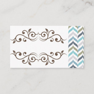 Cartões de visitas Classy Design