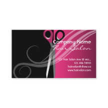 Cartões de visitas coloridos na moda do