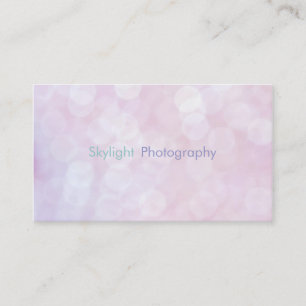 Cartões de visitas cor-de-rosa da fotografia de