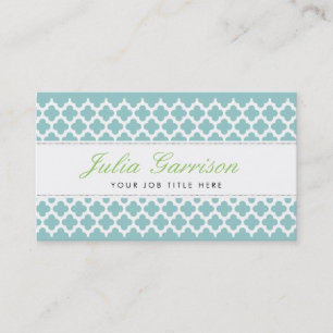 Cartões de visitas corajosos de Quatrefoil