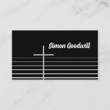 Cartões de visitas cristãos