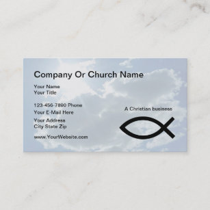 Cartões de visitas Cristãos Ou De Igreja
