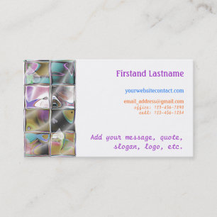 Cartões de visitas customizáveis do mosaico de
