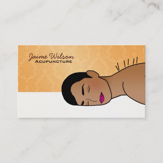 Cartões de visitas da acupunctura (Frente)