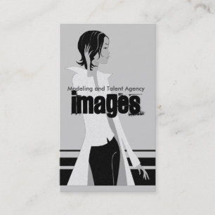 Cartões de visitas da Agência de Modelagem e Talen