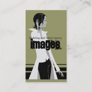 Cartões de visitas da Agência de Modelagem e Talen