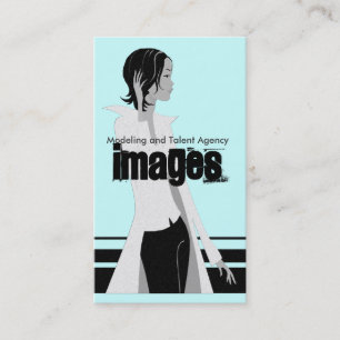 Cartões de visitas da Agência de Modelagem e Talen