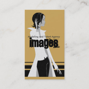 Cartões de visitas da Agência de Modelagem e Talen