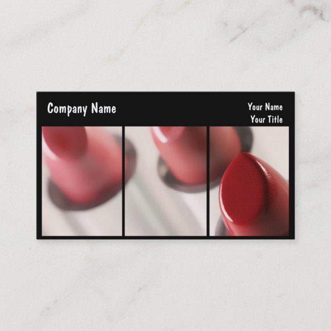 Cartões de visitas da composição (Frente)