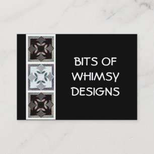 Cartões de visitas da edredão de Digitas