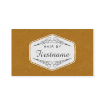 Cartões de visitas da elegância do vintage do