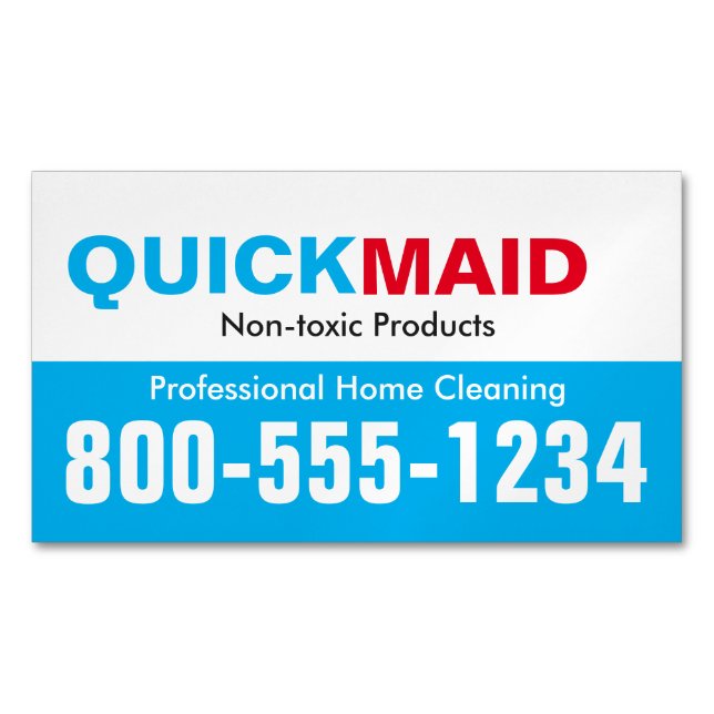 Cartões de visitas da empregada doméstica para o (Frente)