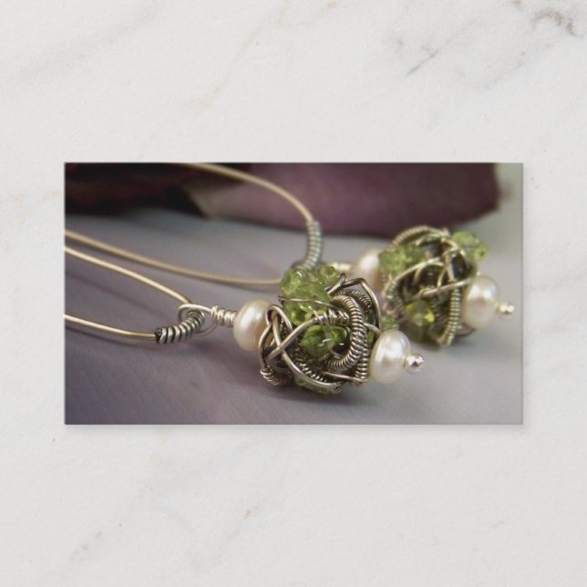 Cartões de visitas da jóia (Frente)