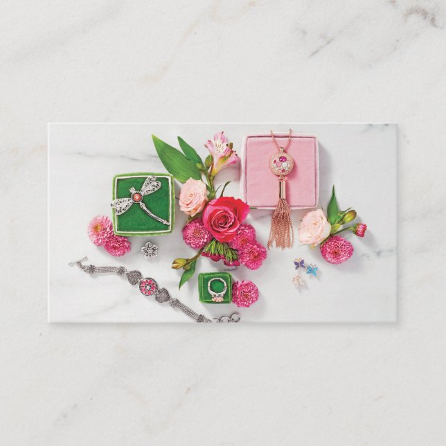 Cartões de visitas da jóia (Frente)