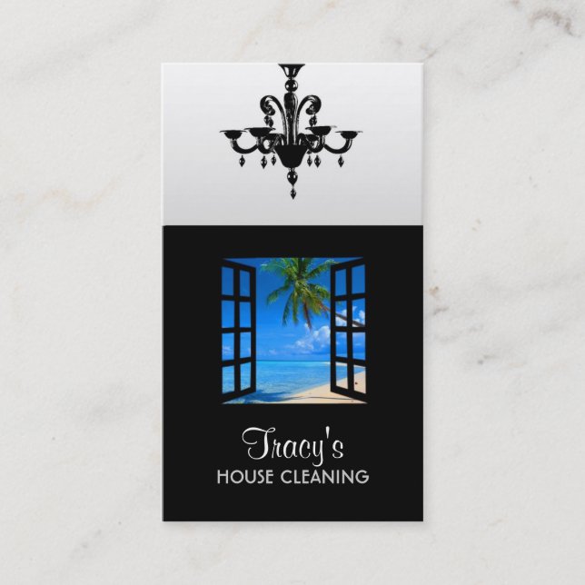 Cartões de visitas da limpeza do escritório (Frente)