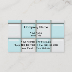 Cartões de visitas da limpeza do Grout