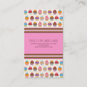 Cartões de visitas da loja ou da padaria do