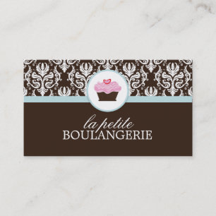 Cartões de visitas da padaria