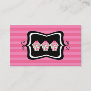 Cartões de visitas da padaria ou da loja do