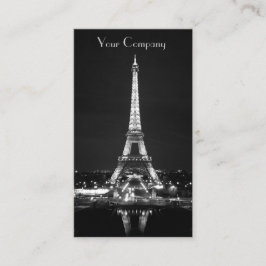 Cartões de visitas da torre Eiffel