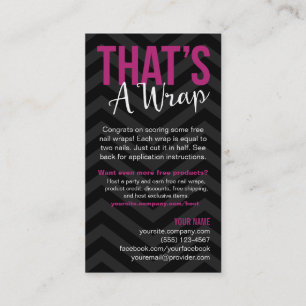 Cartões de visitas das instruções da aplicação