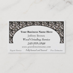 Cartões de visitas das microplaquetas de madeira