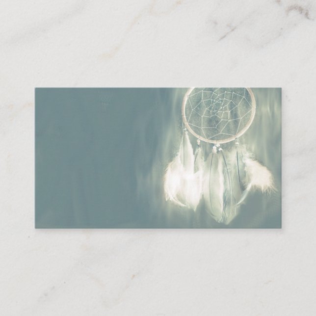 Cartões de visitas de Abstrato do DreamCatcher Dre (Frente)