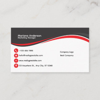 Cartões de visitas de alta qualidade