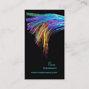 Cartões de visitas de alta tecnologia